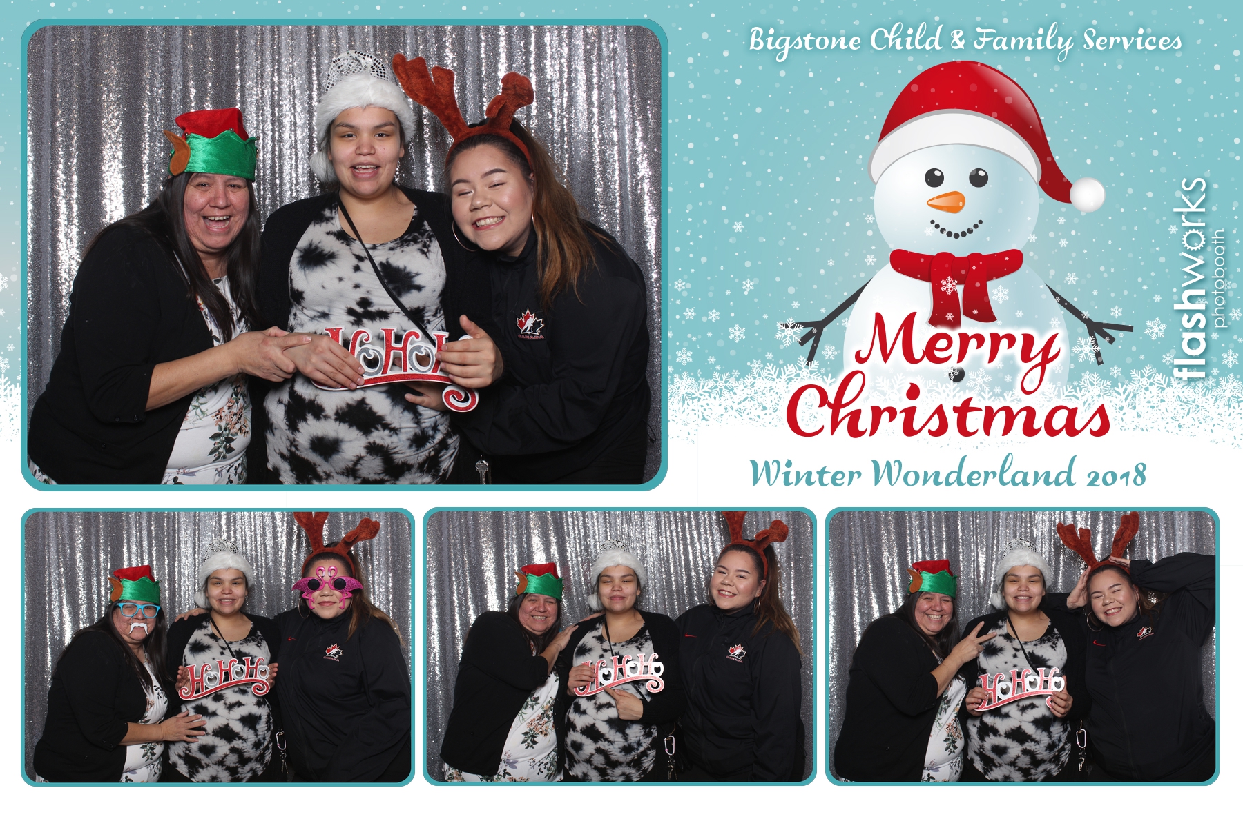 Bigstone Child & Family Services Winter Wonderland 2018 | View more photos from the event at gallery.flashworksphotobooth.com/u/FlashworksPhotoboothInc/Bigstone-Child-Family-Services-Winter-Wonderland-2018